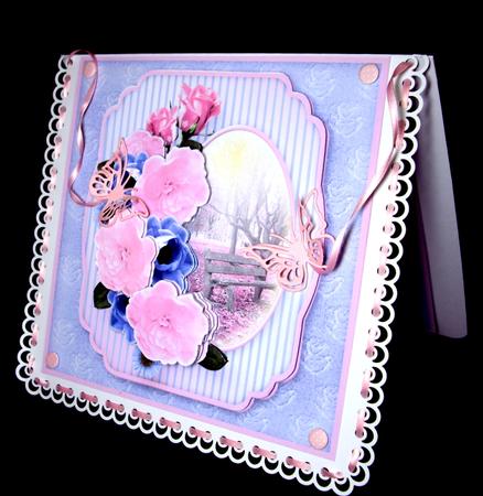 The Park Bench - Aperture Layer Card Mini Kit by Dianne Jackson