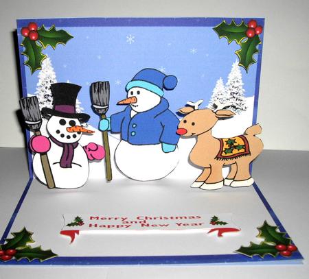 Rudolf and Friends Pop-up Kit by Dianne Jackson