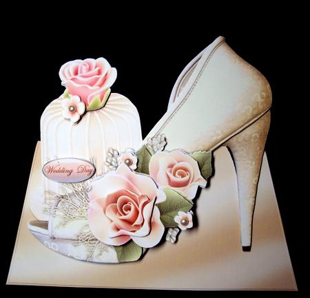 Wedding Shoes 2 Over the Top Mini Kit by Dianne Jackson