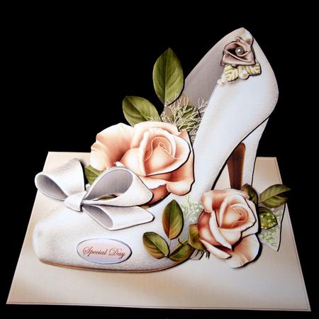 Wedding Shoes Over the Top Mini Kit by Dianne Jackson