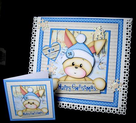 Bunny's 1st Christmas Mini Kit by Dianne Jackson