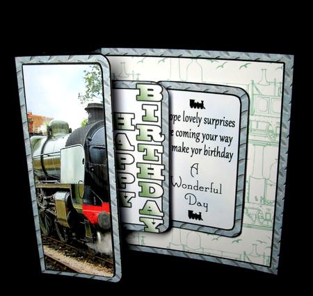 Fbp Steam Train (birthday) by Dianne Jackson