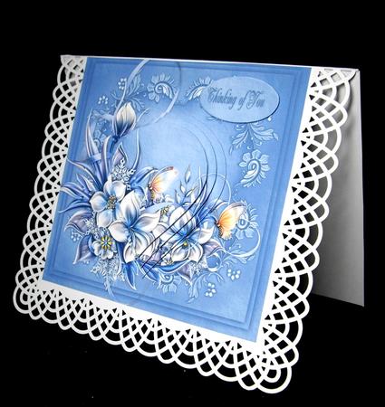 Winter Flowers Sympathy by Dianne Jackson