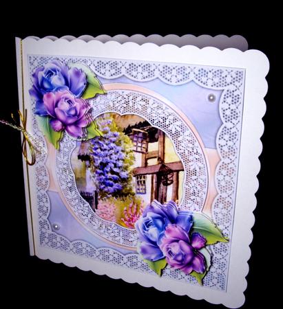Mini Kit Cottage, Lace, and Roses by Dianne Jackson