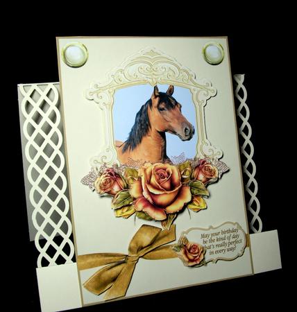Horse and Roses by Dianne Jackson