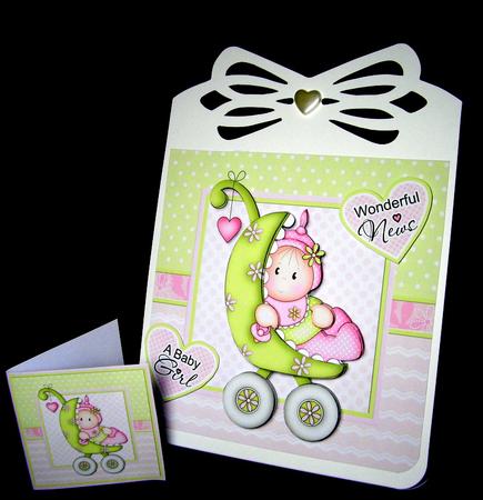 Baby Girl Buggy Mini Kit by Dianne Jackson