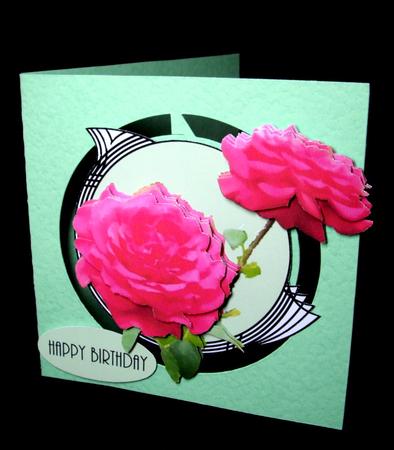 Art Deco Roses by Dianne Jackson