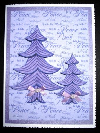 Subtle Shade Christmas Sentiments Backing Paper by Dianne Jackson