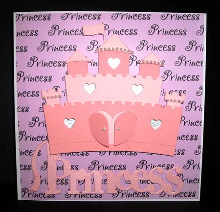 Princess Wording Backing Paper in Pink by Dianne Jackson