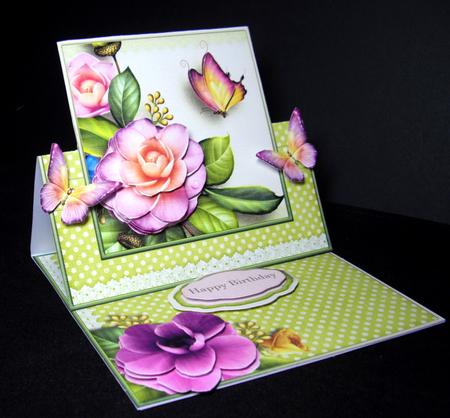 Easelcard with a Swing Green 735 by Dianne Jackson