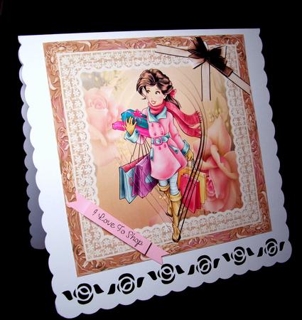 Rose Shopping Mini Kit by Dianne Jackson