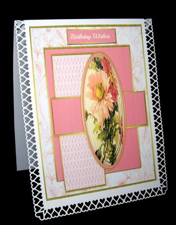 Lovely Pyramid with Flowers  by Dianne Jackson