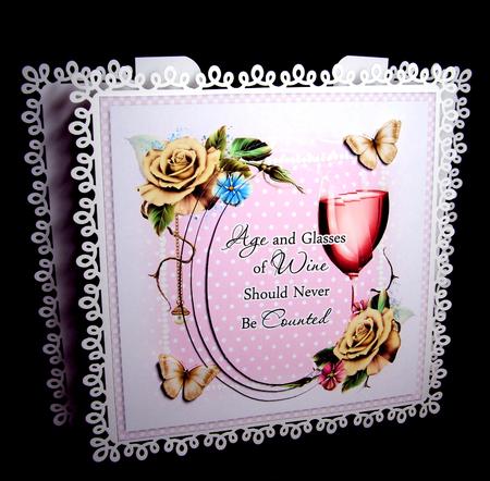 Age and Glasses of Wine Mini Kit by Dianne Jackson