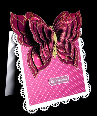 Grace Metallic Butterflies 1 by Dianne Jackson