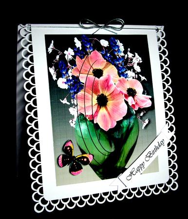 Pink Flowers for Mum by Dianne Jackson