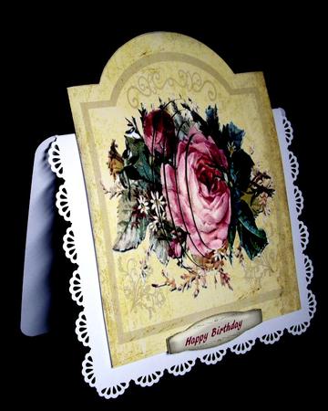Lovely Pink Roses Pyramid  by Dianne Jackson