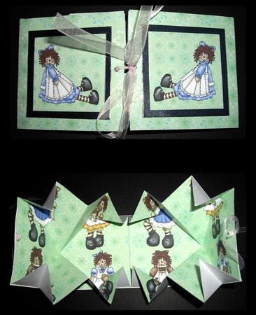 Raggedy Ann Exploding Card by Dianne Jackson