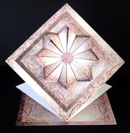 Nature 8in Card Front & Text Plate (copper) by Dianne Jackson