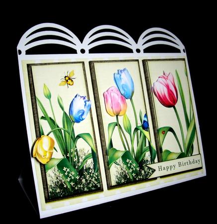 Beautiful Tulips Card by Dianne Jackson