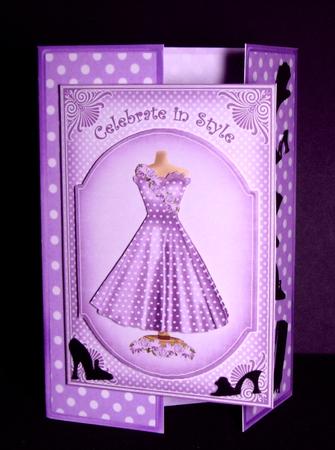 Polka Dot Gatefold Card Bases Kit by Dianne Jackson