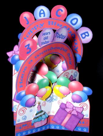 Alphabet Balloons Cascade Kit by Dianne Jackson