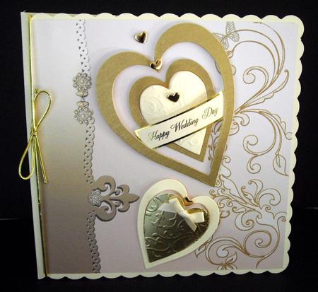 Luxury Celebration A4 Card by Dianne Jackson