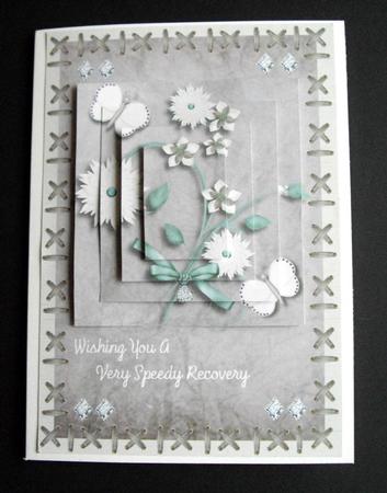 Lilac & Teal Speedy Recovery by Dianne Jackson