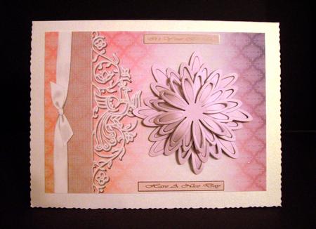 Rainbow Lace Background #9 by Dianne Jackson