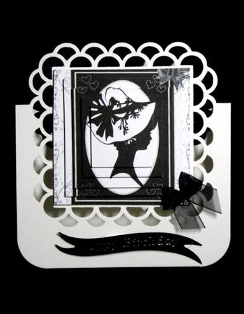 Silhouette Lady Pyramid by Dianne Jackson