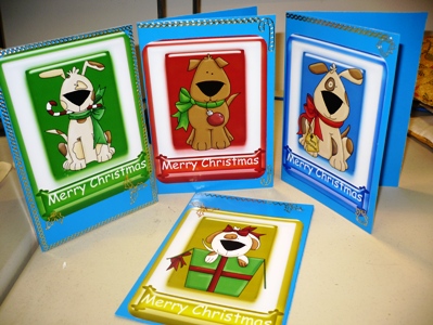 Merry Christmas-pooch- by Di Simpson