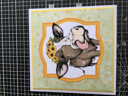 4 Sunflower themed toppers by Donna Girling