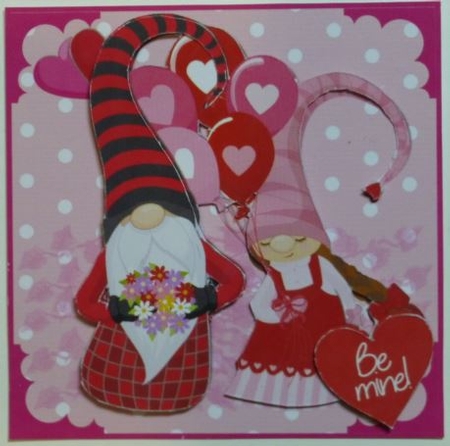 VALENTINE GNOMES COUPLE 2 by Donna Ritchie