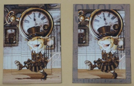 Mrs Steampunk Mouse Pyramid by Donna Ritchie