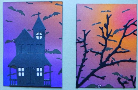 Halloween Sky Full of Bats (2) by Donna Ritchie