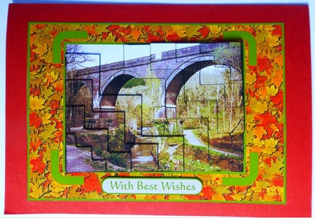 Bridge Over Woodland River by Donna Ritchie