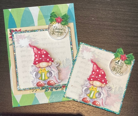 Christmas Australian Gnome  by Donna Ritchie