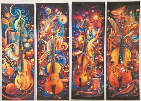 Music Bookmarks by Donna Ritchie
