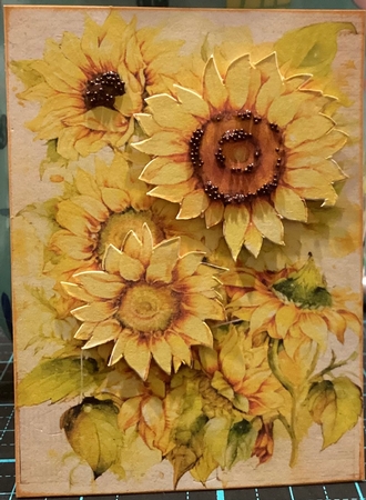 SunFlowers by Donna Ritchie