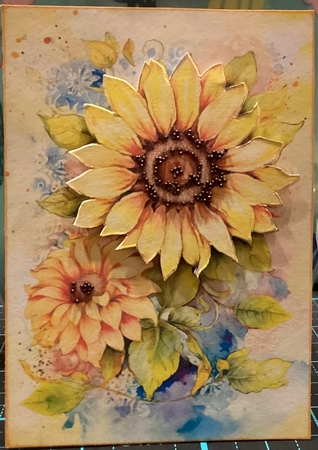 SunFlowers by Donna Ritchie