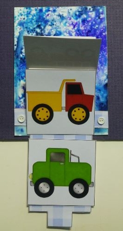 Boy's First Toys Waterfall by Donna Ritchie
