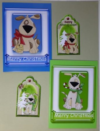 Merry Christmas-pooch- by Donna Ritchie