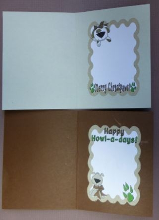 Christmas Paws - Inserts by Donna Ritchie