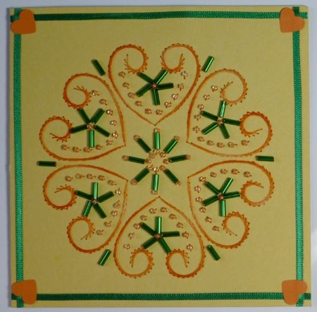 Ed047 Heartmandala by Donna Ritchie