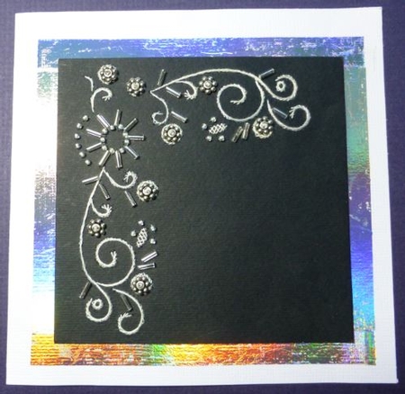 Ed120 Floral Corner by Donna Ritchie