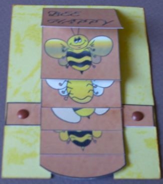 Bee Happy Waterfall by Donna Ritchie