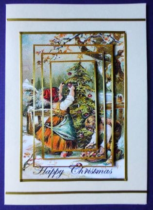 Christmas Boy and Girl by Donna Ritchie