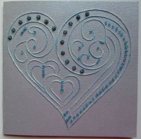 Ed137 Valentine Heart by Donna Ritchie