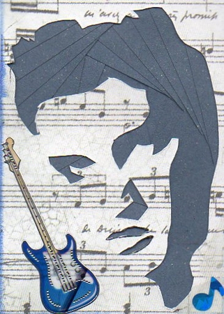The Face of Elvis If by Donna Ritchie