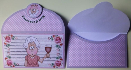 Well Preserved Molly Money Wallet by Donna Ritchie