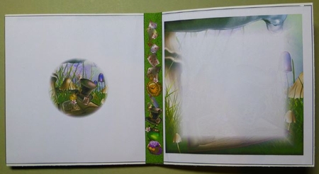 Fairy Tales - Wonderland Through The Looking Glass 4 - Pyrimage/Pyramid + Insert & Tag by Donna Ritchie